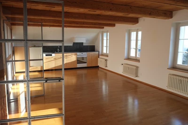 Appartement spacieux (95 m²) avec cheminée sur le Hubelgut (2)