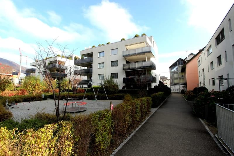Ownership standard in the Wettingen village center (2)