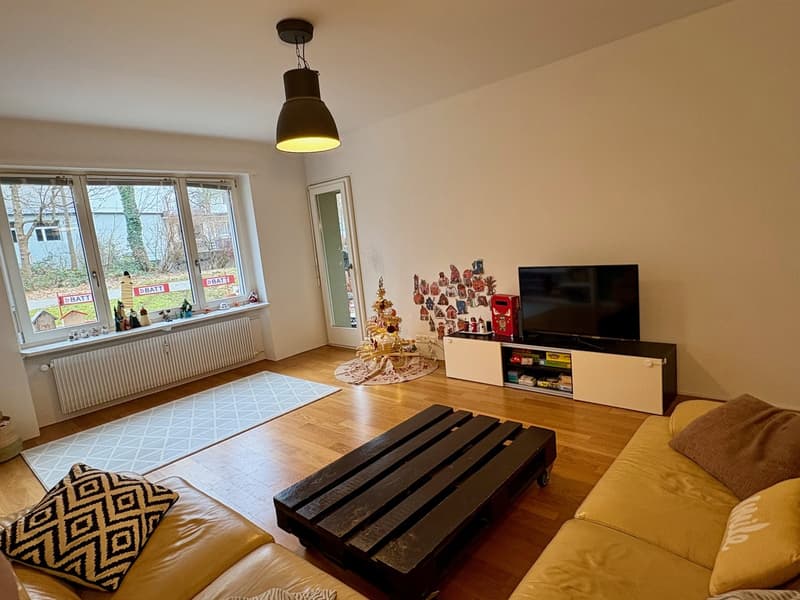 Möblierte 3.5-Zi-Wohnung (95 m²) mit Terrasse | Elfenau | 15.07.2615.07.27 | CHF 2'200 inkl. NB (3)
