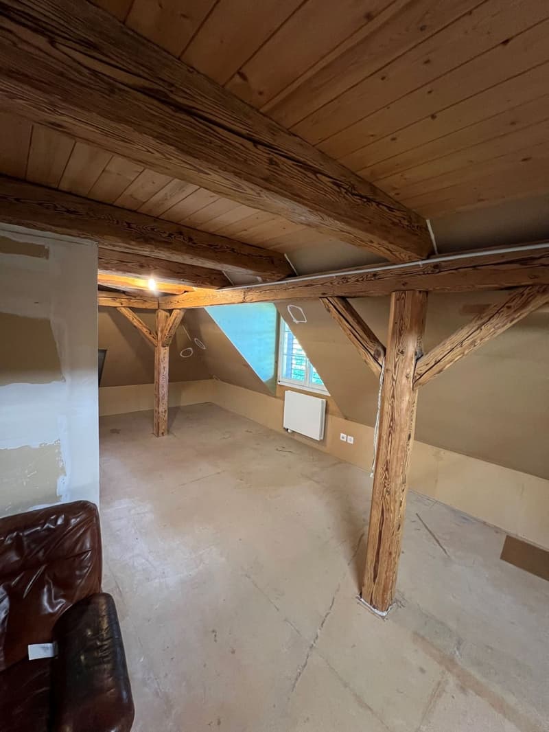 Ampio appartamento a Steckborn con balcone, caminetto e posto auto vicino al lago (12)