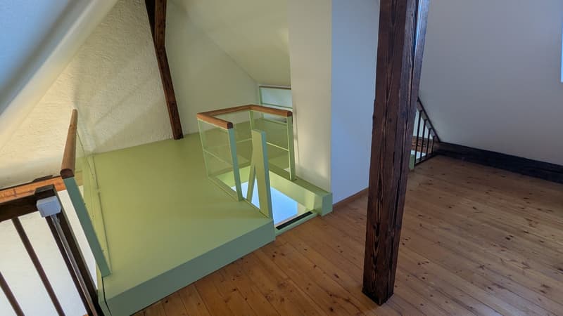 Charmante Loftwohnung mit Le-Corbusier-Farbakzent ideal für Singles oder Paare (5)