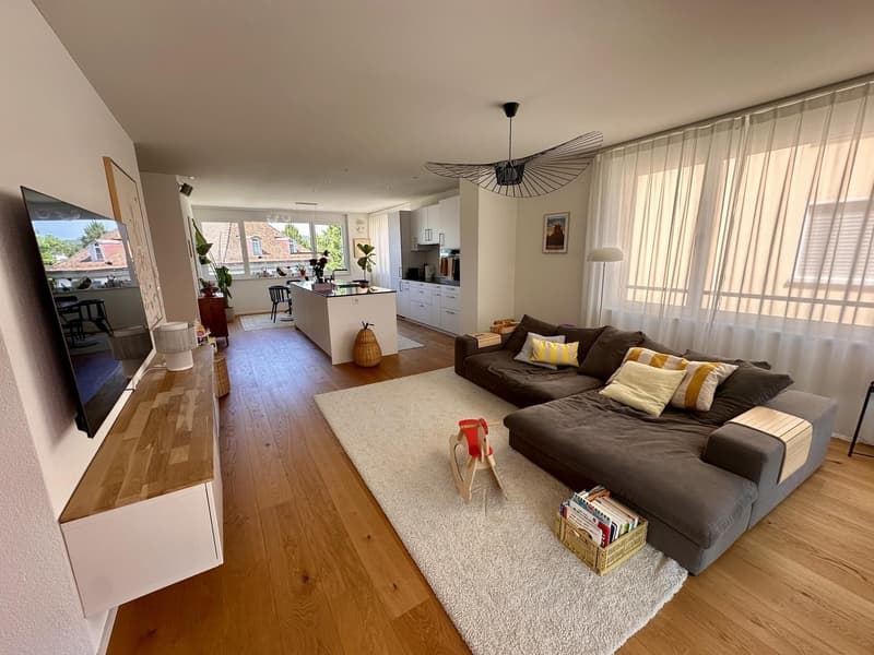 New, Central 4.5 Room Apartment with View near Cantonal Hospital (1)