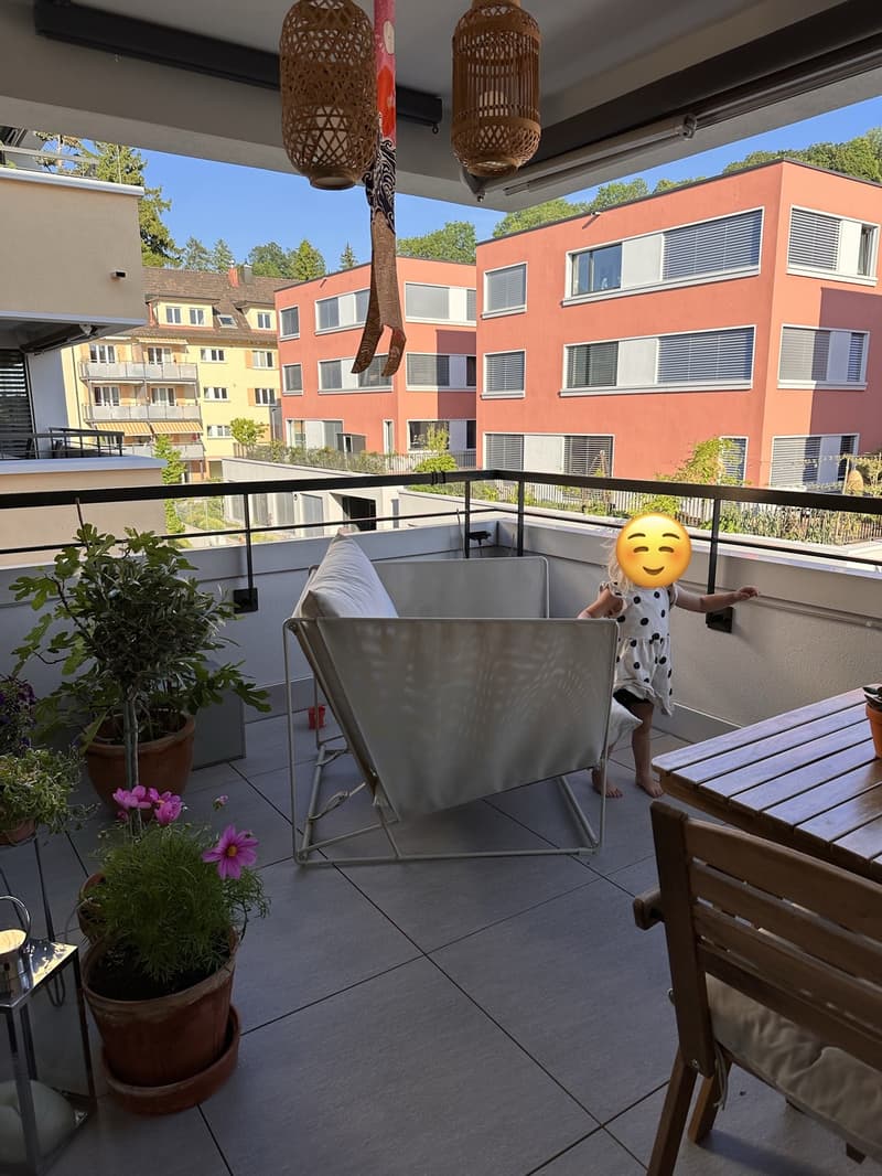 New, Central 4.5 Room Apartment with View near Cantonal Hospital (5)