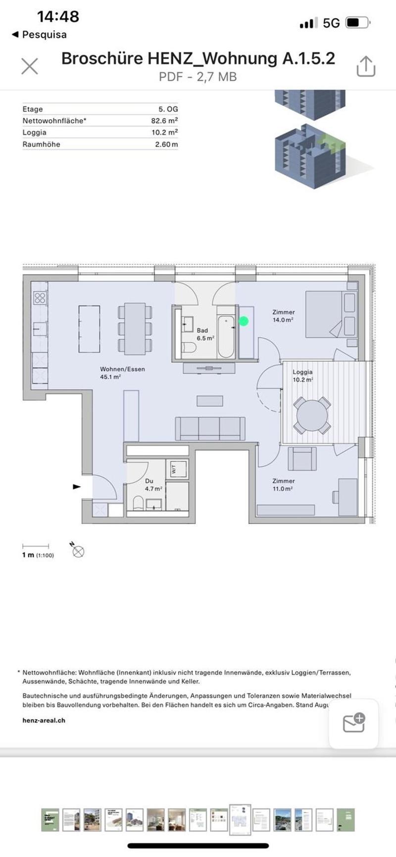 Moderne und helle 3.5 Zimmer Wohnung in Suhr per 01.08.2026 zu vermieten (10)