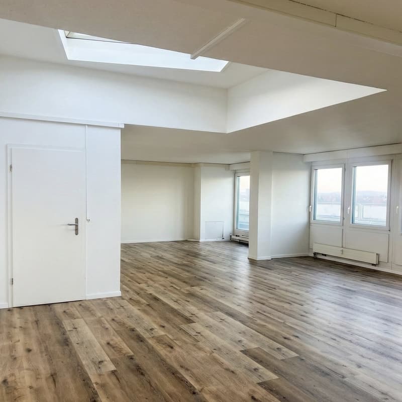 90 m² di ufficio in attico con terrazza privata sul tetto a Fällanden (3)