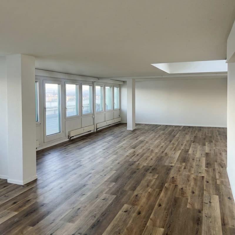 90 m² di ufficio in attico con terrazza privata sul tetto a Fällanden (7)