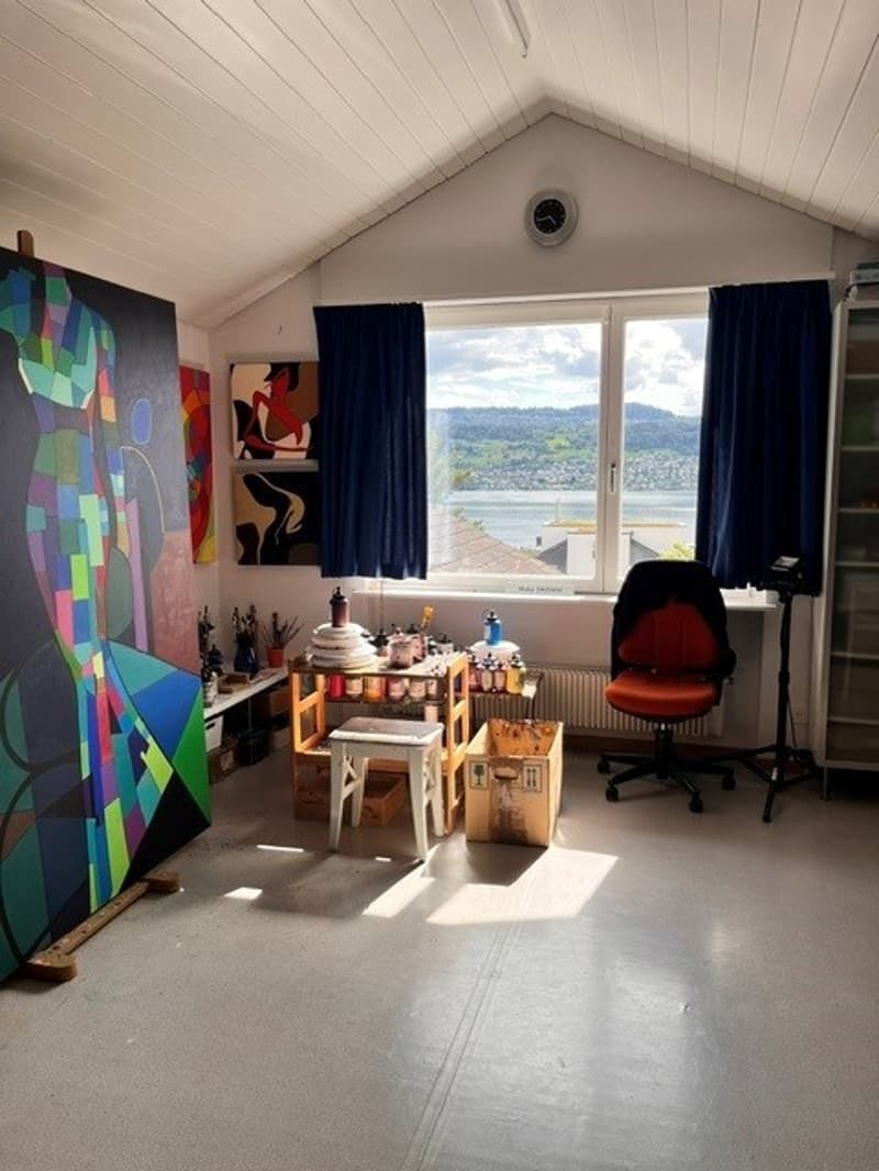Appartement attique de rêve, sur deux étages, avec vue sur le lac (10)
