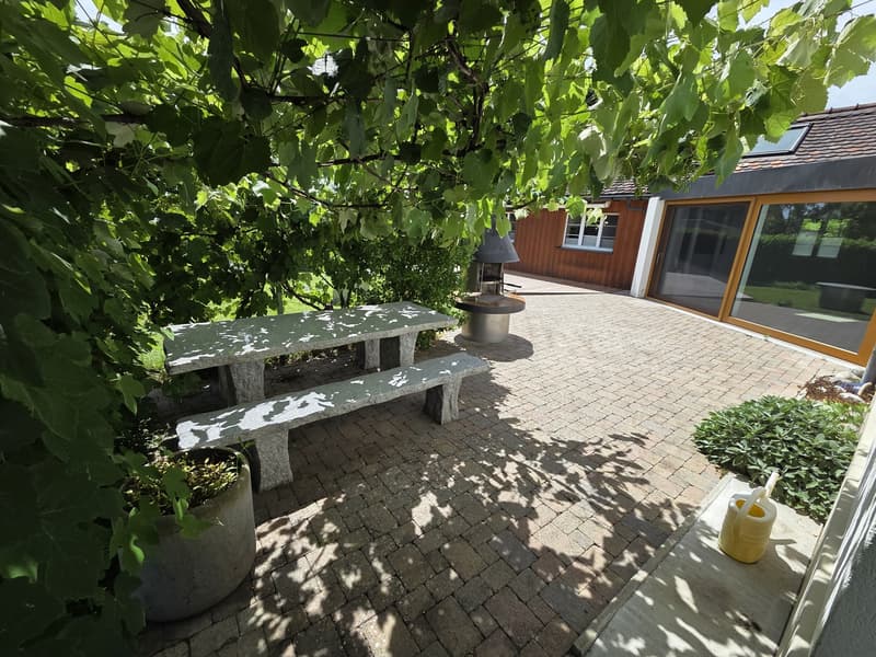 Appartement loft unique de 3 pièces avec jardin d'hiver et jardin (2)