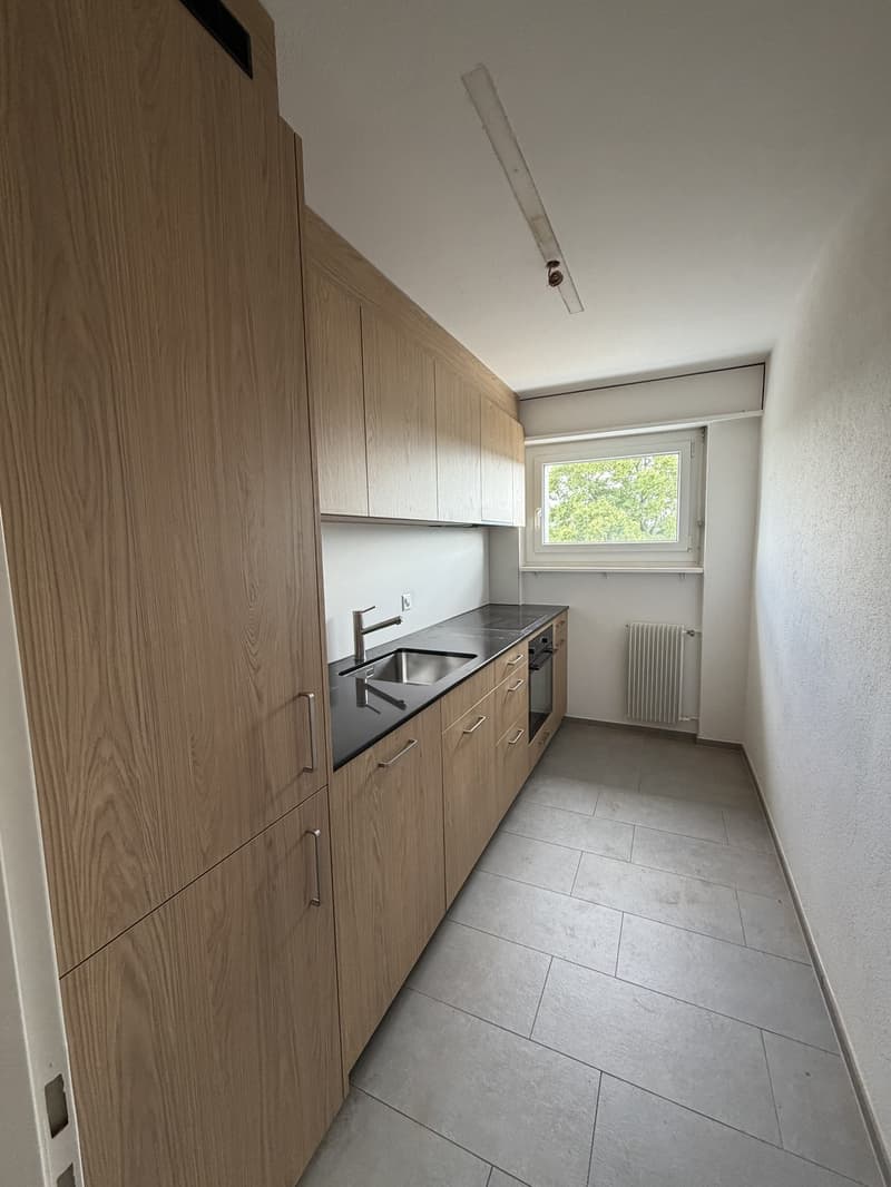 Cucina ristrutturata e bella vista, appartamento 3 locali spazioso al 2° piano (2)
