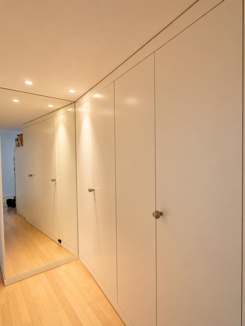 Duplex mansardé unique avec cheminée et vue sur la rivière à Zurich-Vieille Ville (6)