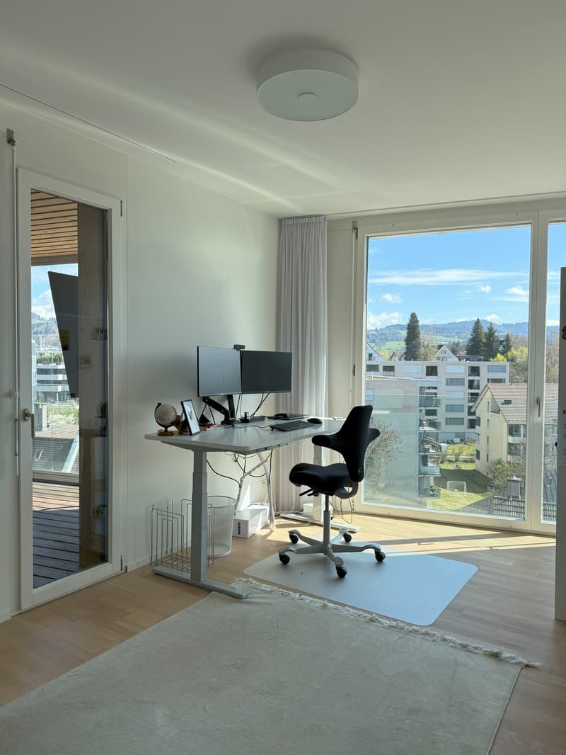 Appartement 3.5 pièces avec loggia et vue sur les montagnes (9)