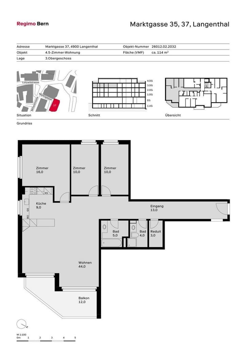 Grundrissplan