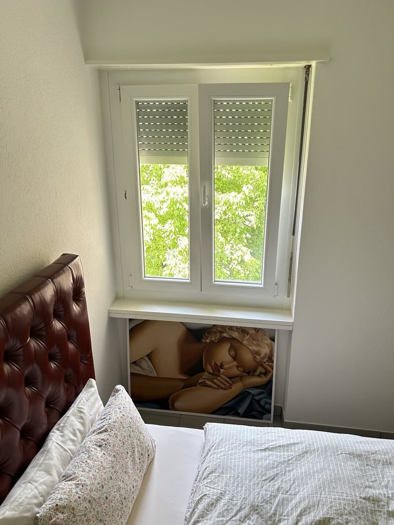 First occupancy after complete renovation  exclusive 2.5-room apartment with glazed winter garden, air conditioning and elevator, only 50 metres from Lake Lugano (3)
