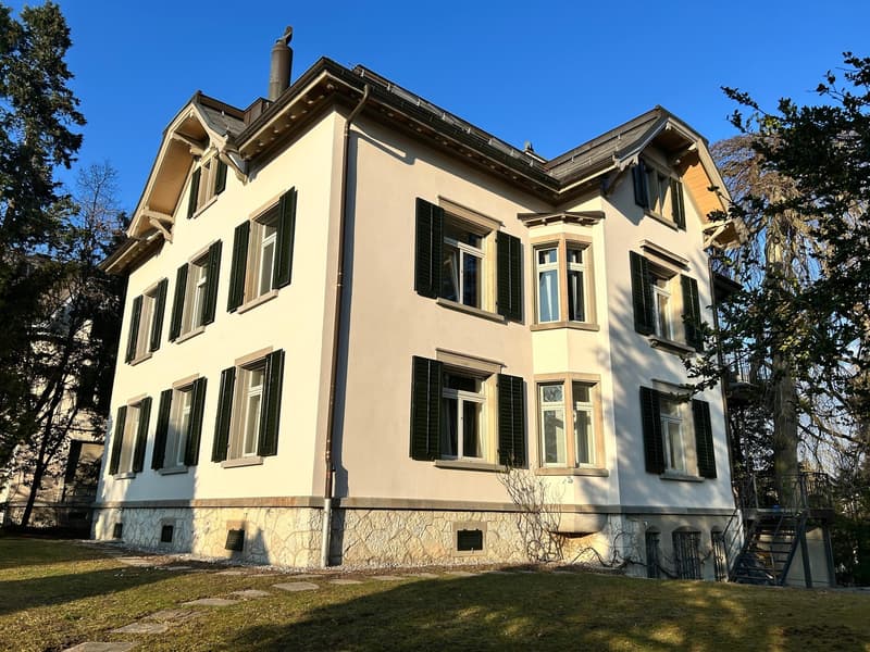 Helle 4.5-Zimmer-Altbauwohnung im Grünen in Zürich-Enge/Kreis 2 - Nachmieter ab 1.10. gesucht (2)