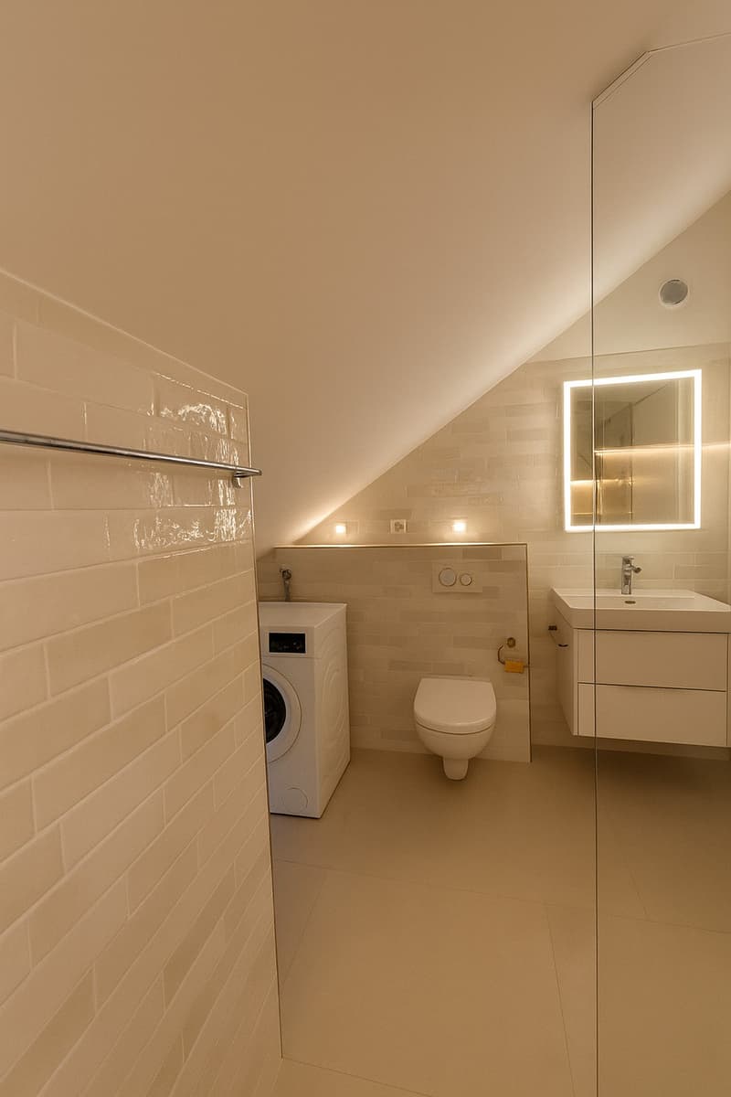 High-quality 3-room terrace apartment in loft style with a view in Rafz (10)