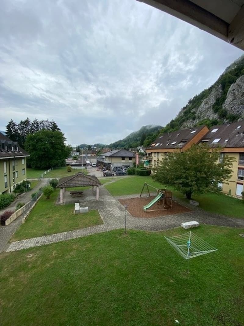 Balkon Aussicht
