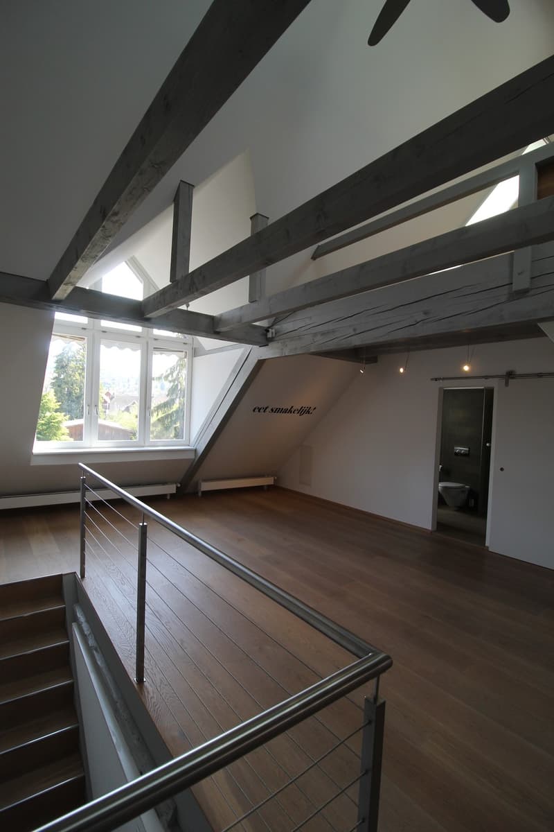 Aussergewöhnliche Loft-Maisonette mit Galerie  stilvoll wohnen nähe See (4)