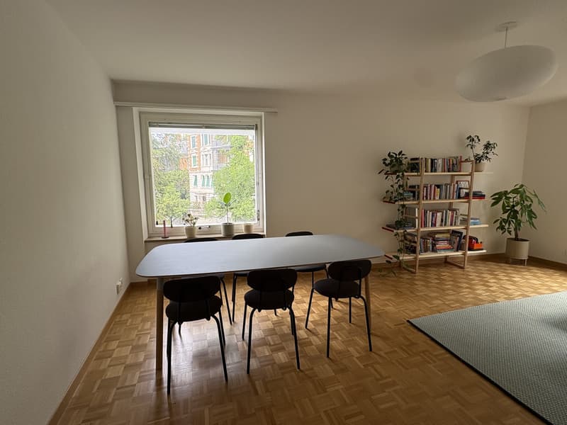 Appartement spacieux de 78 m² meublé avec bureau à domicile, à quelques pas de l'ETH, de l'Université et du centre-ville de Zurich (1)