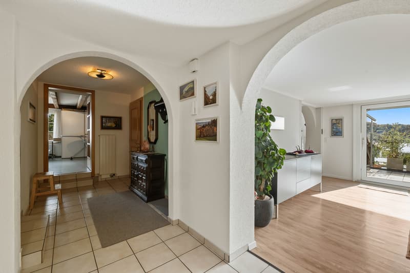 Spacious 6.5-room furnished apartment with balcony, storage, and carport in Hägendorf (4)