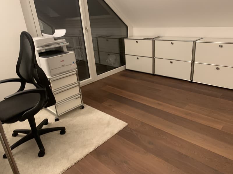 Moderne 4.5-Zimmer-Dachwohnung | 5 m Raumhöhe |Galerie | Blick zur Lägern (10)