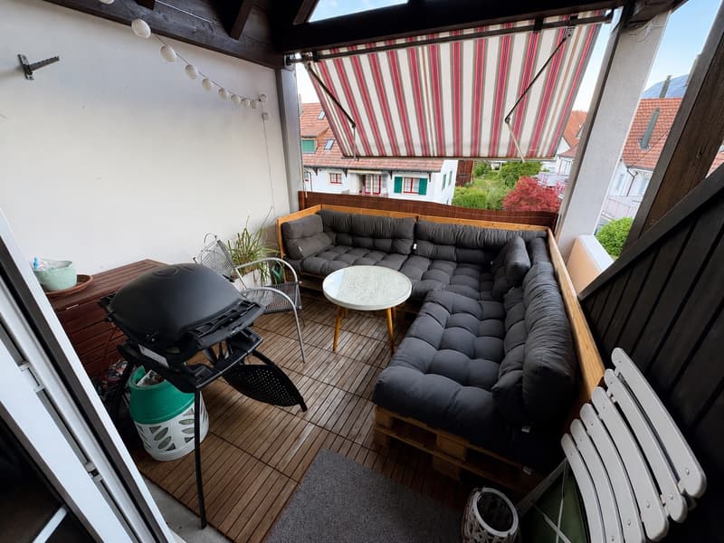 Charmante Maisonnette Appartement (118m2) avec Cheminée et deux Balcons (6)