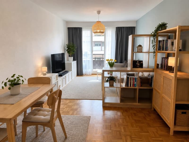 Reprise de bail Appartement 4 pièces avec balcon Avenue Wendt, Genève (1)