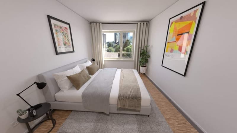 Schlafzimmer (aus 3D Modell)