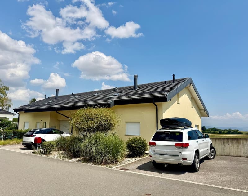 Casa a schiera ad Apples - Vista Alpi e Mont-Blanc (2)