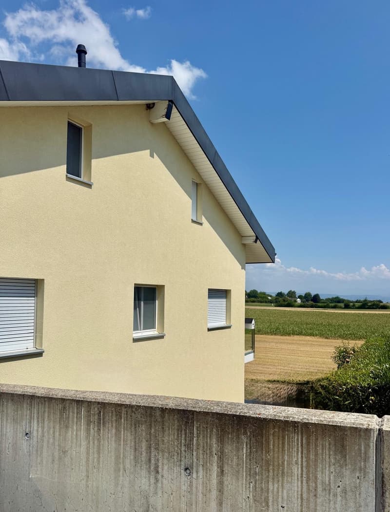 Casa a schiera ad Apples - Vista Alpi e Mont-Blanc (7)