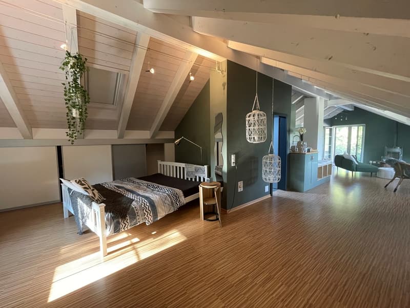 Unique loft paradise in 8340 Hinwil on a horse farm: Your power spot for a timeout (limited to 6 months) (13)