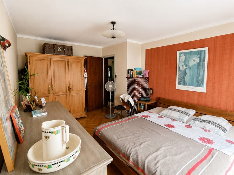 Appartamento di 4½ locali con balcone e vista sul giardino / casa di 3 famiglie (11)