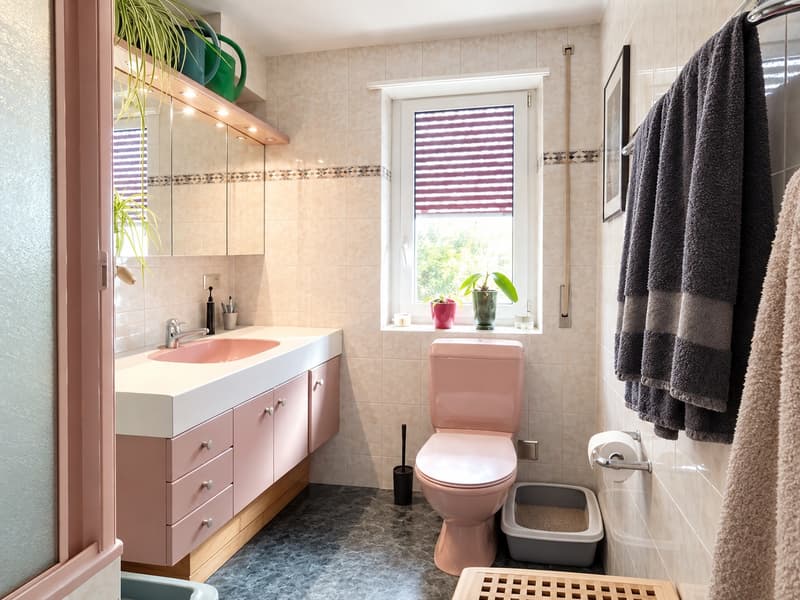 Appartamento di 4½ locali con balcone e vista sul giardino / casa di 3 famiglie (10)