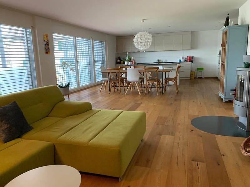 Schöne, moderne Parterrewohnung mit Sitzplatz und Umschwung (2)