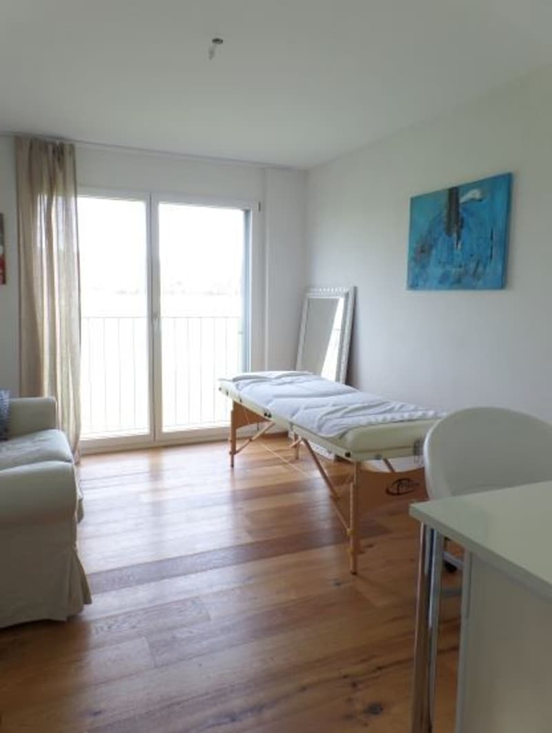 Schöne, moderne Parterrewohnung mit Sitzplatz und Umschwung (4)