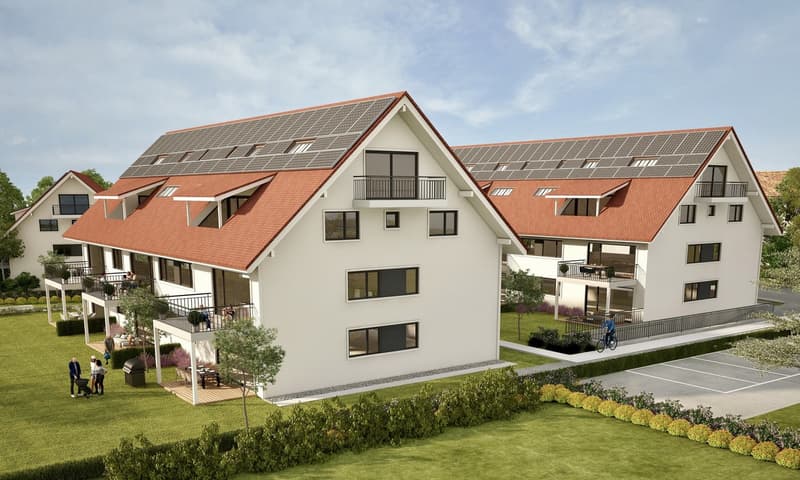 "Im Dorf" appartements 2½- à 4½-pièces avec confort de vie moderne à Gutenswil (1)