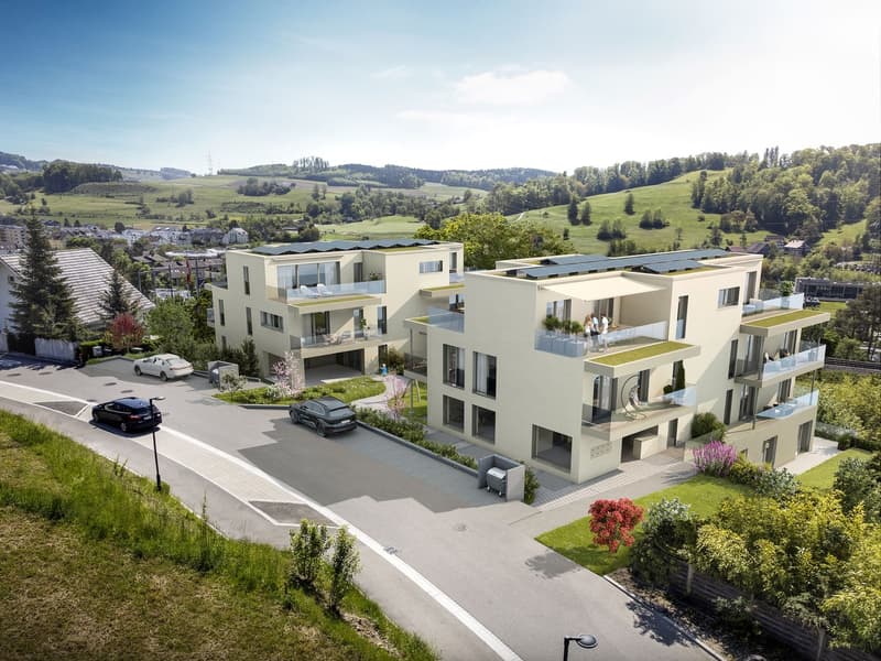 Moderne 3.5-Zimmer-Gartenwohnung The View Residence, Birmensdorf (6)