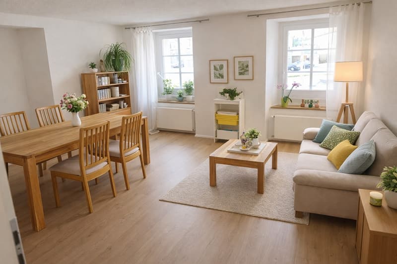Schönes 5 Zimmer Reihenhaus mit Garten und Innenparkplatz (1)