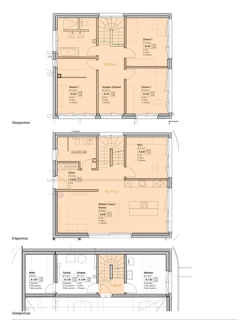 Seltene Mietgelegenheit: modernes 5.5-Zimmer-Einfamilienhaus mit Garten und Weitsicht in St. Erhard (13)
