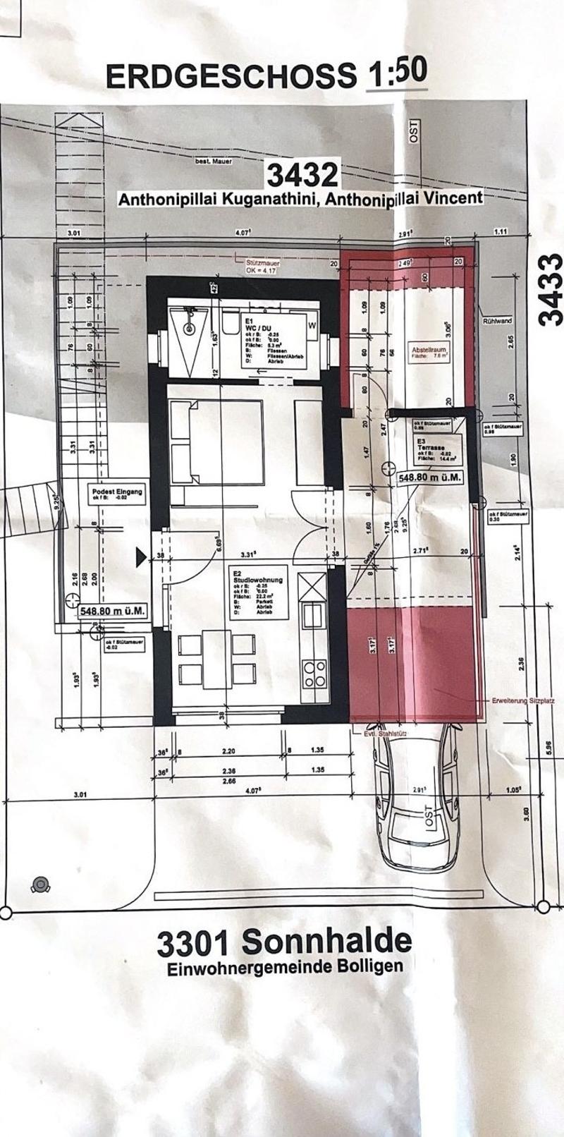 Studiowohnung in Bolligen mit Terrassen (9)