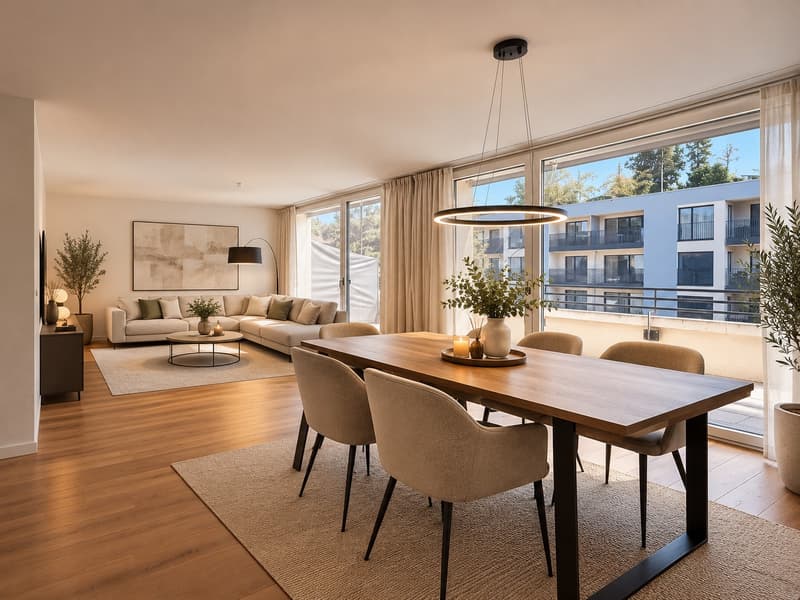 Moderne 4.5-Zimmer-Wohnung mit grosser Terrasse in Tagelswangen (1)