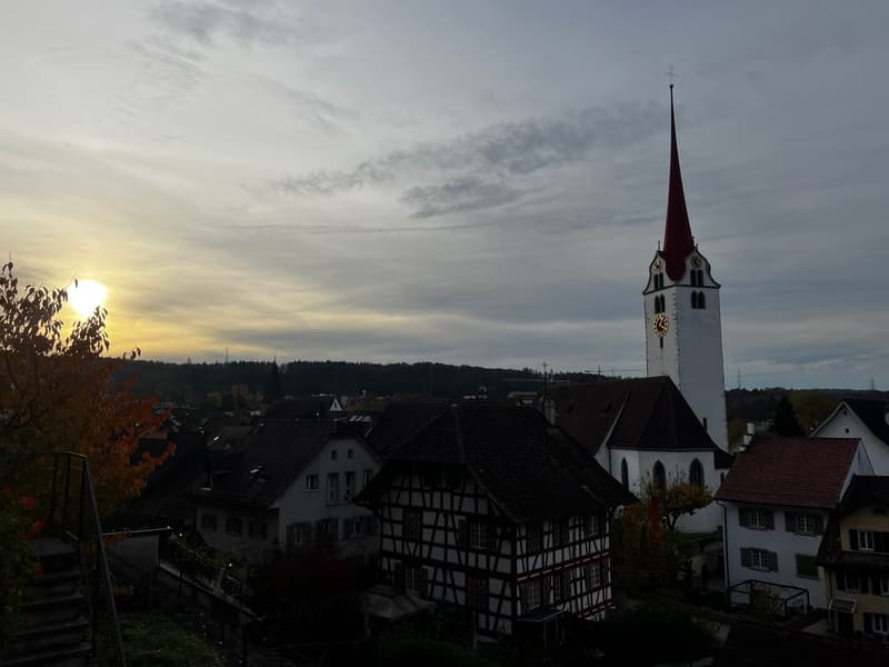 Blick von Gemeinschaftsterrasse