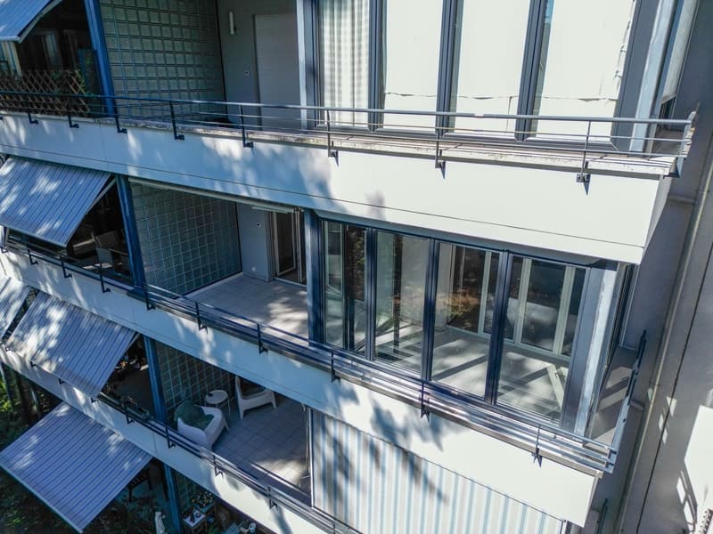 Erstvermietung: 107 m² auf 3.5 Zimmer am Zolli komplett renoviert, 2 Balkone und Wintergarten (8)