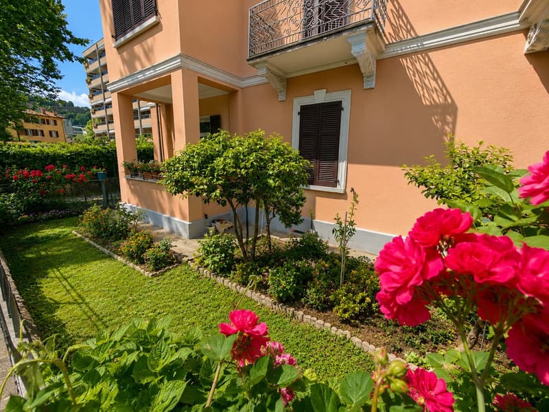 Spazioso 3.5 locali al PT con giardino esclusivo Investimento a reddito 4.5% (2)