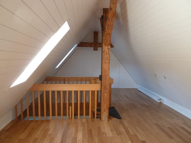 Helle 3,5-Zimmer Altbauwohnung mit Galerie und Garten in der hinteren Länggasse (9)