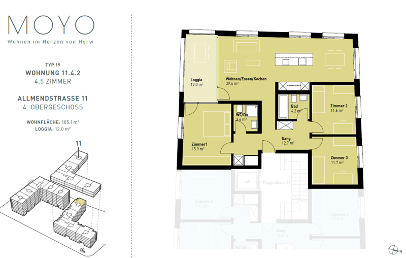 Exklusive 4.5-Zimmer-Wohnung im MOYO Horw (5)
