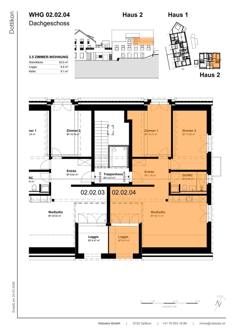 Erstbezug, letzte 3.5 Zimmerwohnung in Dottikon (4)
