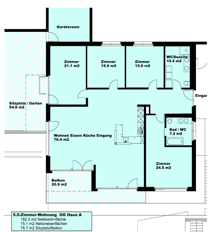 5.5 Zimmer Wohnung (4)