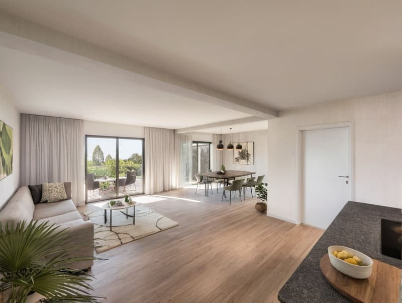 Modernes Wohnen in Aarberg  Erdgeschosswohnung im Haus Silva (3)