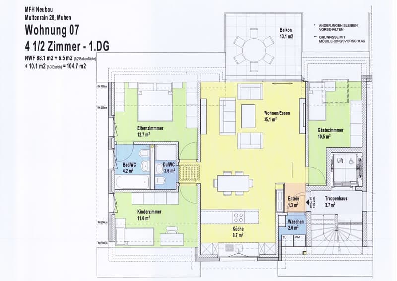 4.5 Dachwohnung mit Estrich (13)