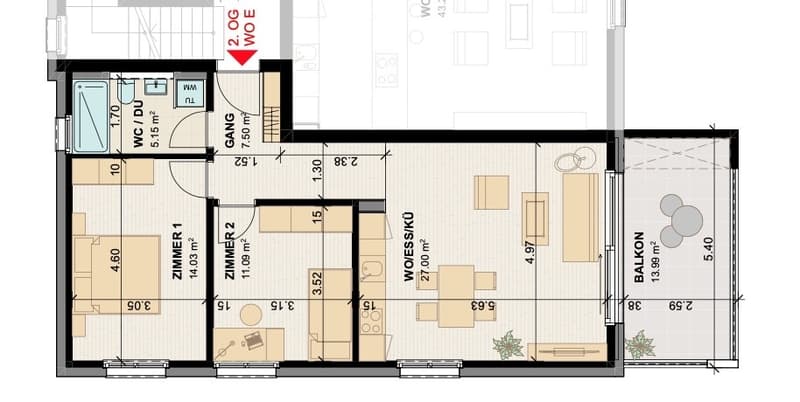 Moderne 3.5-Zimmer-Wohnung an zentraler Lage in Kreuzlingen (10)